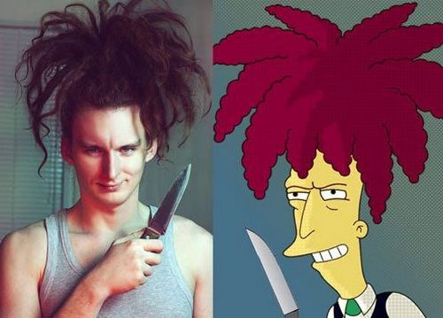 Personajes de The Simpsons en la vida real 56f873682174fe57ec2744c9cadf7d92
