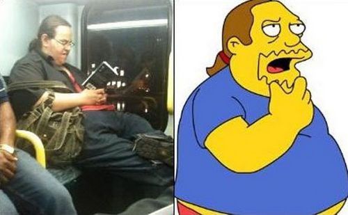 Personajes de The Simpsons en la vida real 8f34e1eef63180ff2854ec3b81bc82d1