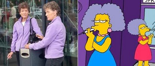 Personajes de The Simpsons en la vida real Acd635d847dee310e41587cc5bda6926