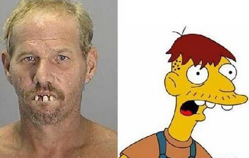 Personajes de The Simpsons en la vida real Cc9b4674c24c1914750fa4779996a9b6