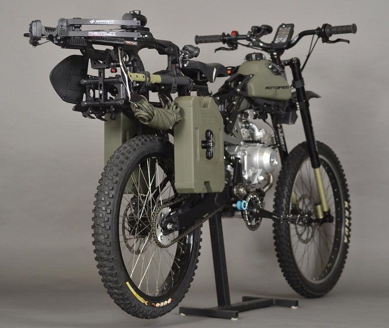 Два колеса для успешно переживших апокалипсис мопед, мото, мотопед, мотоцикл