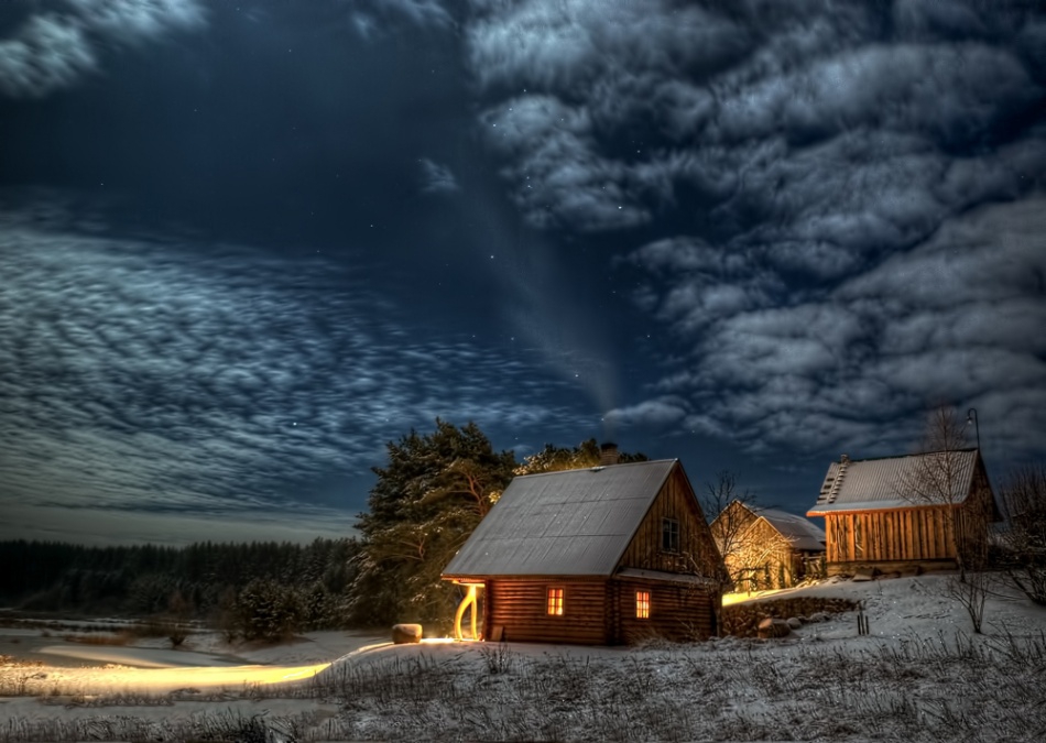 Атмосферные фотографии самого волшебного времени года зима, погода, фото