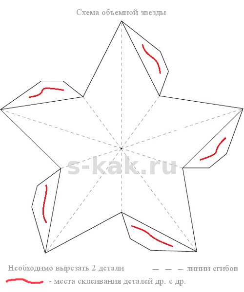 Как сделать пятиконечную звезду из бумаги своими руками оригами