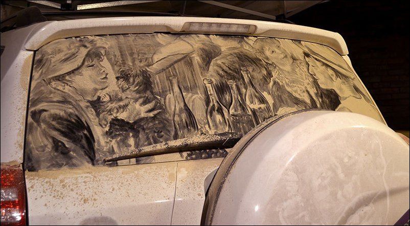 Рисунки на грязных автомобилях грязные автомобиль, грязный авто, рисунок, рисунок на авто