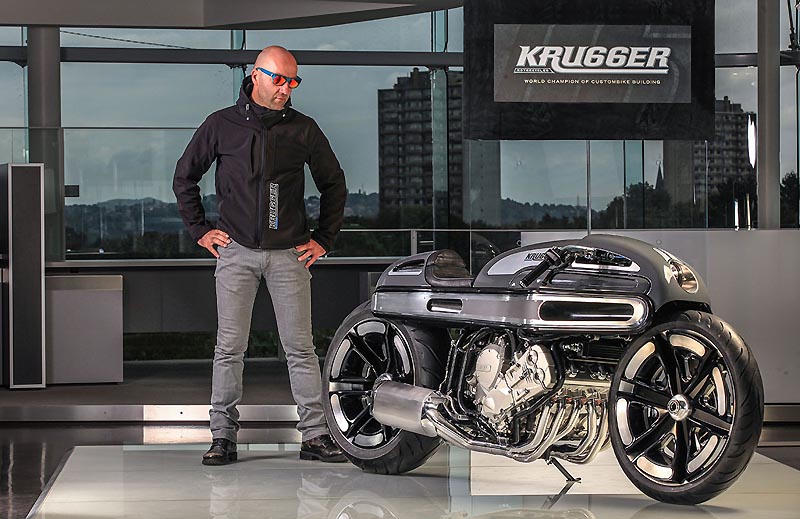 Кастомбайк Krugger «nurb» кастом, кастом-байк, кастомайзинг, мото, мотоцикл