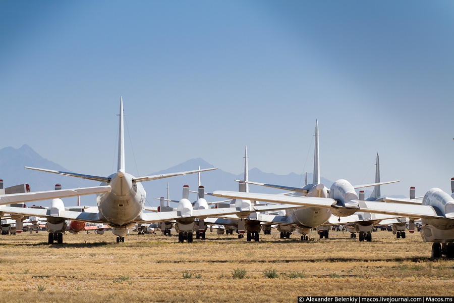 Самое большое в мире кладбище самолётов америка, аризона, ввс, кладбище самолетов, самолет, самолеты, сша