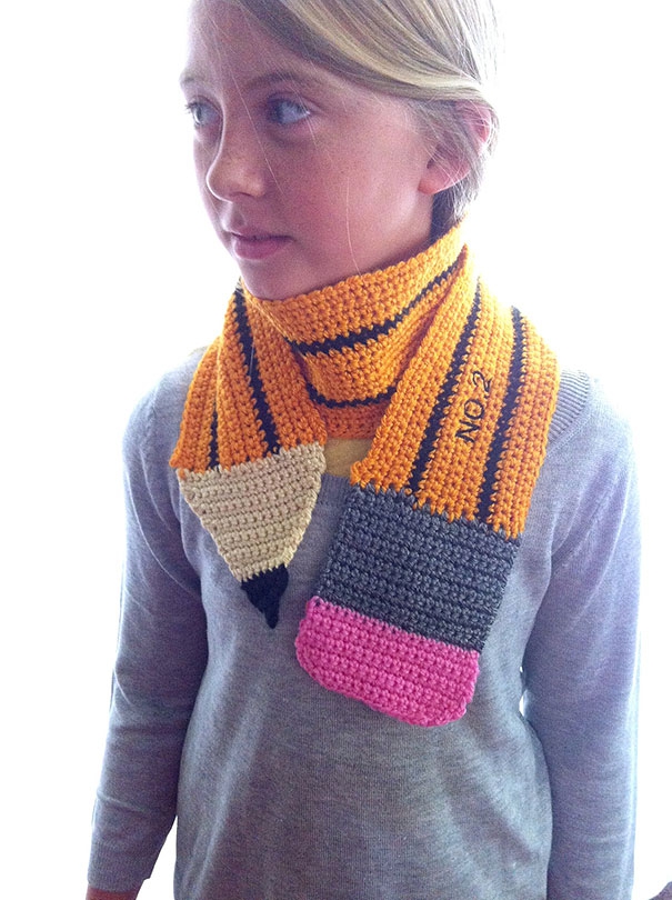 Необычные шарфы креатив, шарф