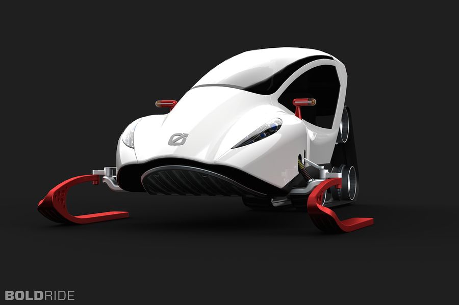 Snow Crawler снегоход будущего autoblog md Snow Crawler снегоход будущего autoblog md