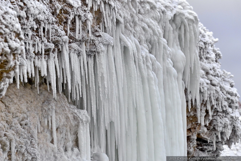 Ледниковый период в Крыму крым, лед, снег
