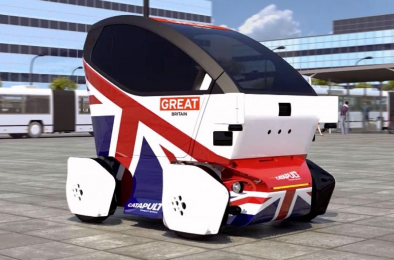 беспилотник для тратуаров selfdriving car