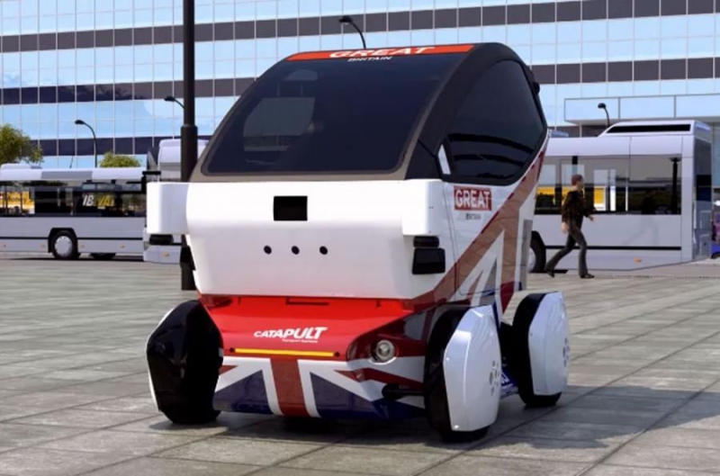 беспилотник для тратуаров selfdriving car