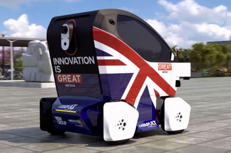 беспилотник для тратуаров selfdriving car