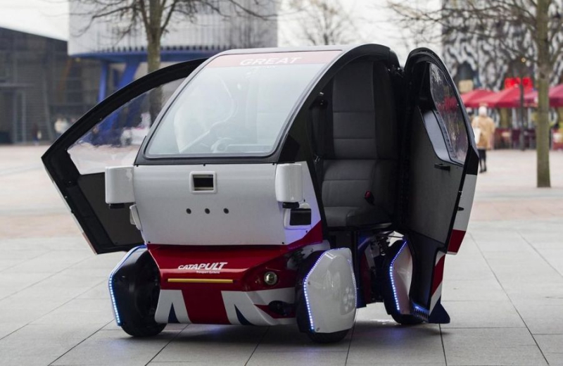 беспилотник для тратуаров selfdriving car