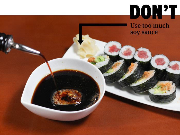 Как правильно есть суши еда, суши