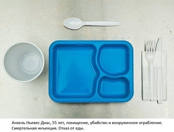 Последняя еда приговоренных к смертной казни еда, смерть, тюрьма, фото