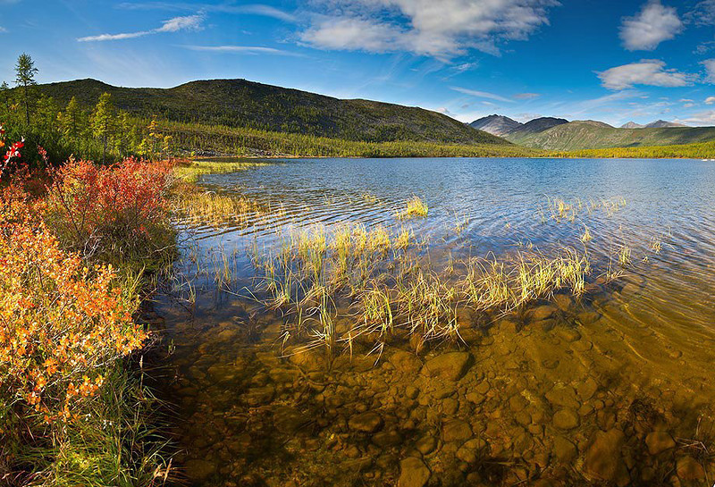 Озеро Джека Лондона в Магаданской области  Магаданская область, озеро, россия