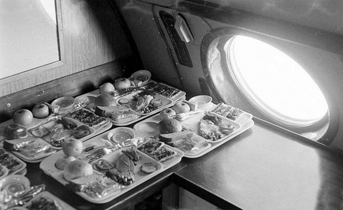 Как выглядел салон первого класса в советских самолетах авиация, салон, самолёты, ссср