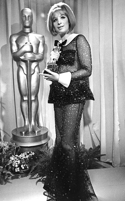 Барбара Стрейзанд, 1969 год знаменитости, мода, наряд, одежда, оскар, платье, церемония