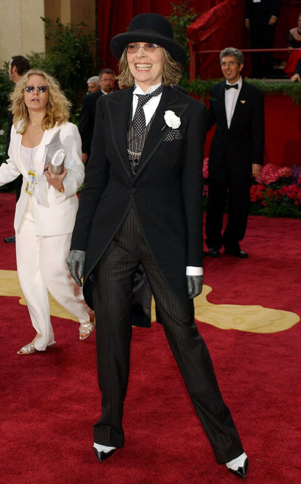 Дайан Китон, 2004 год знаменитости, мода, наряд, одежда, оскар, платье, церемония