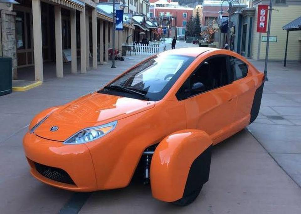 Американцы сделали авто за 7000$, бюджетный авто, маленькая машинка, оранжевая машинка