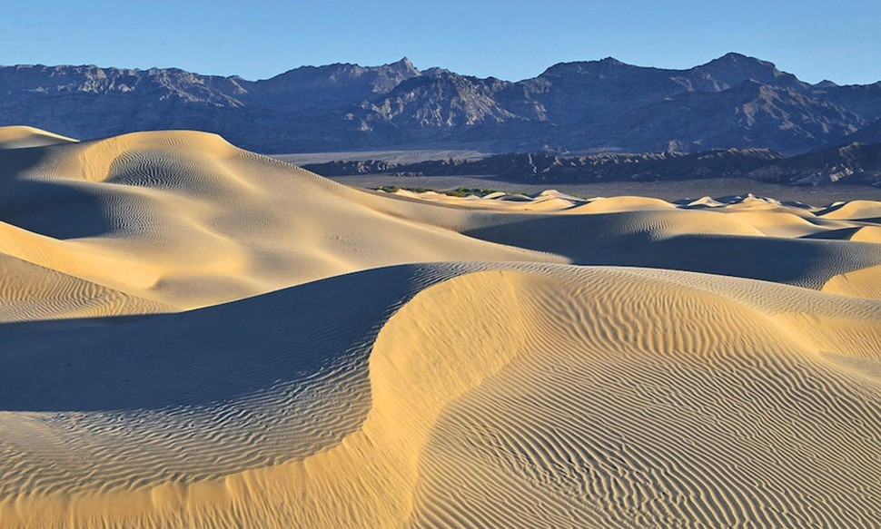 Национальный парк Долина Смерти в Калифорнии  красота, пейзажи, природа, рассвет