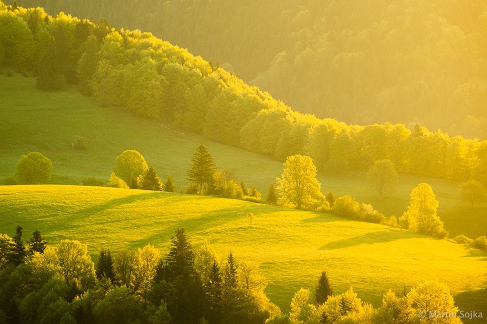 Словакия  красота, пейзажи, природа, рассвет