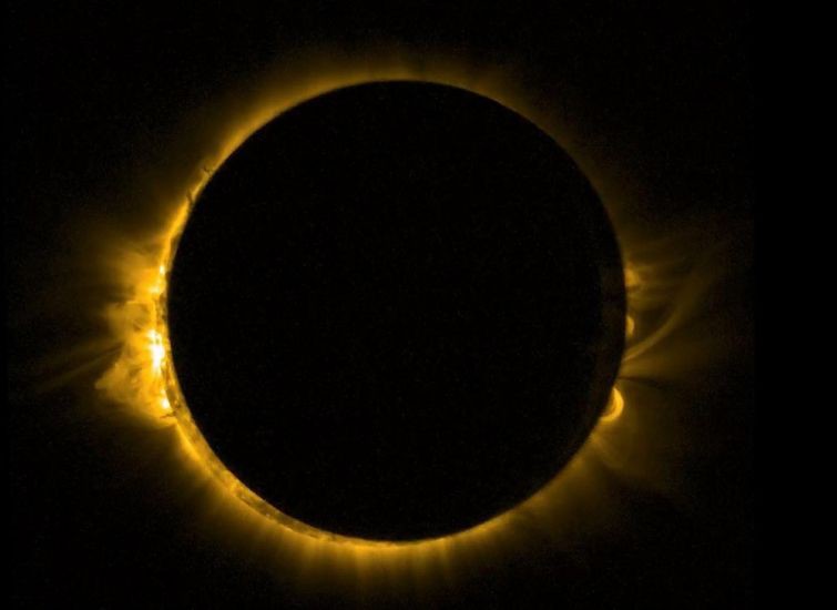 Снимок солнечного затмения, сделанный мини-спутником Proba-2 без фотошопа, животные, природа, фото