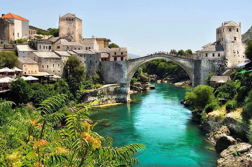 Старый мост в Боснии и Герцеговине в мире, мост