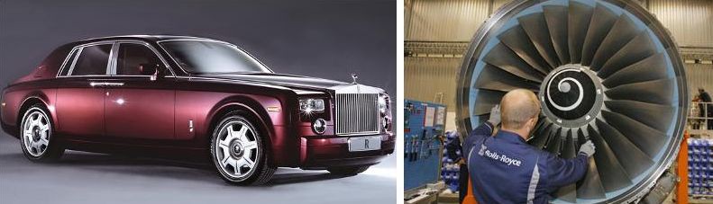 Rolls-Royce Как подрабатывают автомобильные компании, кроме основного производства?