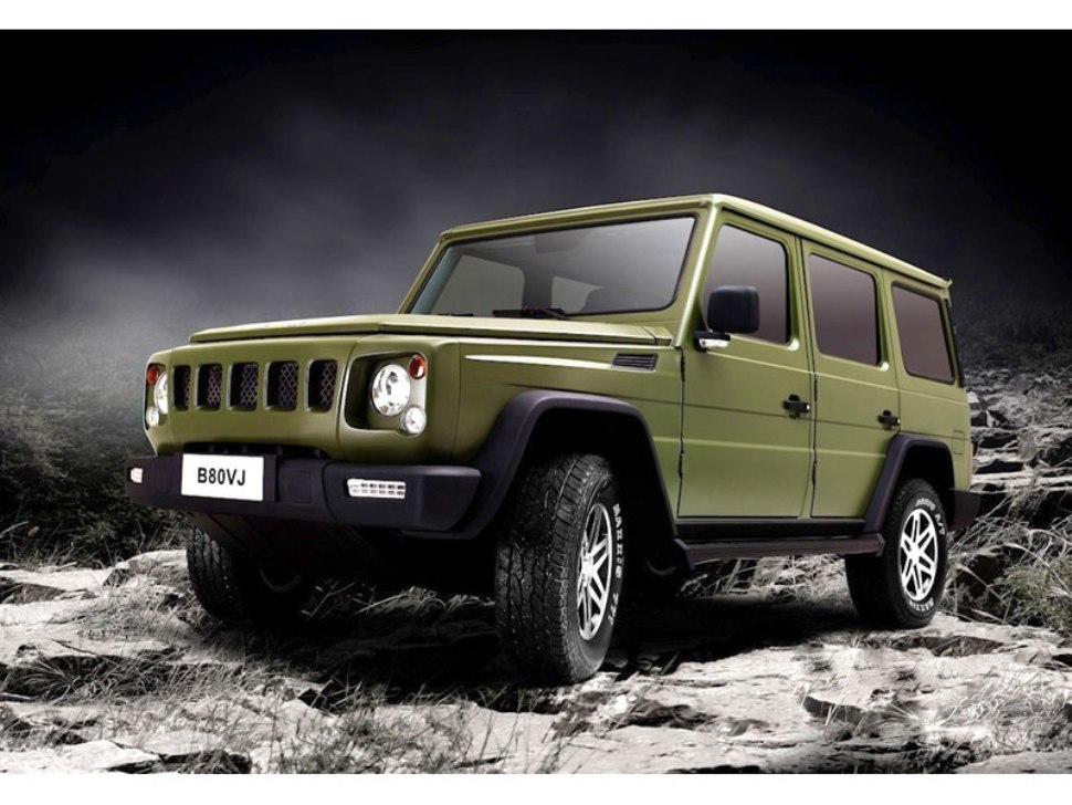 Топ-10 самых удачных китайских клонов 8. BAIC B80VJ китайский автомобиль, копия, реплика