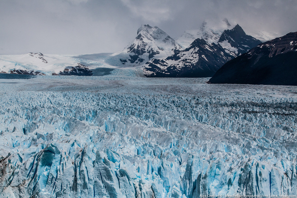 Patagonia: Lodowiec Perito Moreno, Argentyna