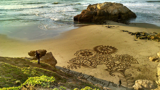 6. Невероятное предложение на пляже Instagram, предложение руки и сердца, фото