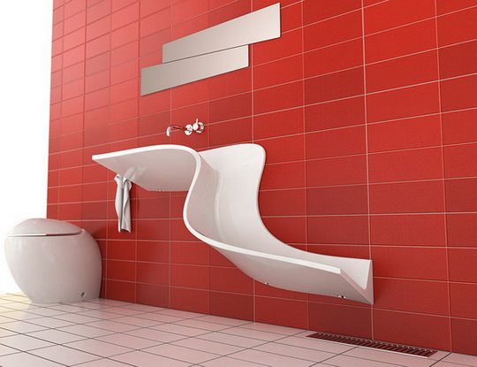 18. Unusual sink (Designer - Johan Kauppi and Lars Sundström) things creative, most