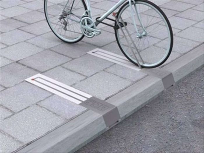 Bike racks, do not occupy space design, idea, creativity