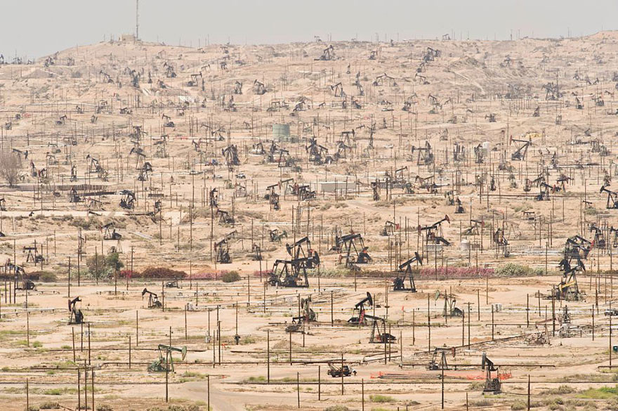 Нефтяные скважины мир, население, последствие, фотография