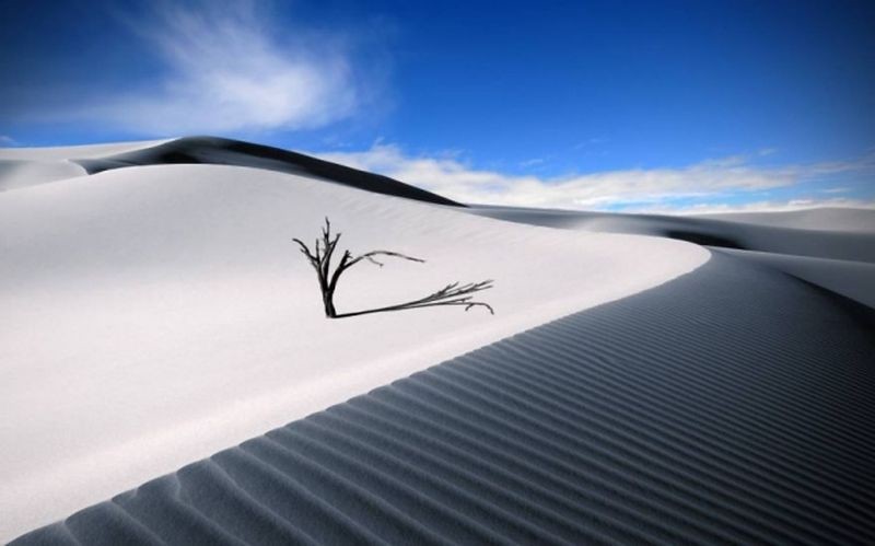 Белые пески, Нью-Мексико, США природа, пустыня