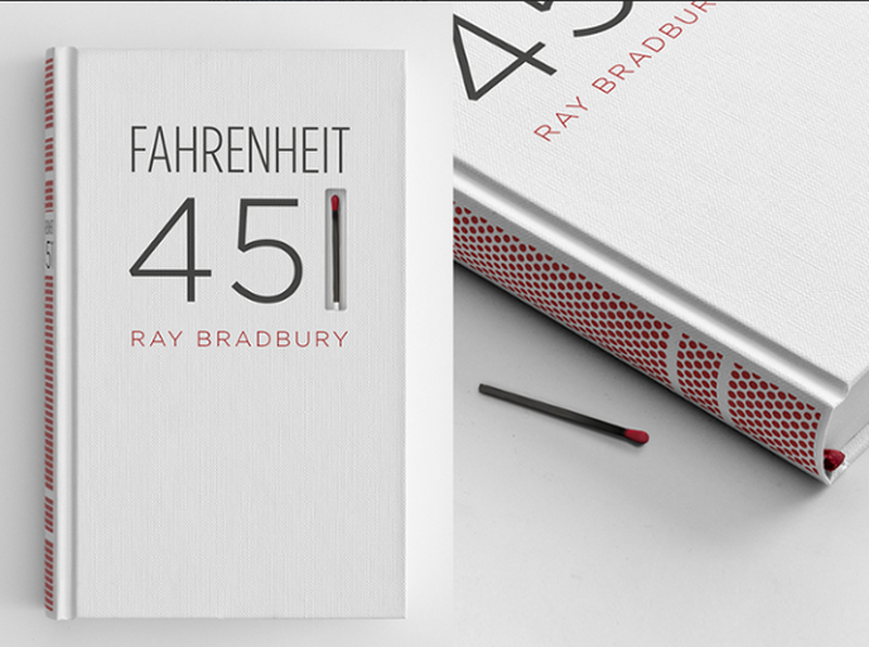 1. 451 градус по Фаренгейту / Рэй Брэдбери книга, мир, чтение