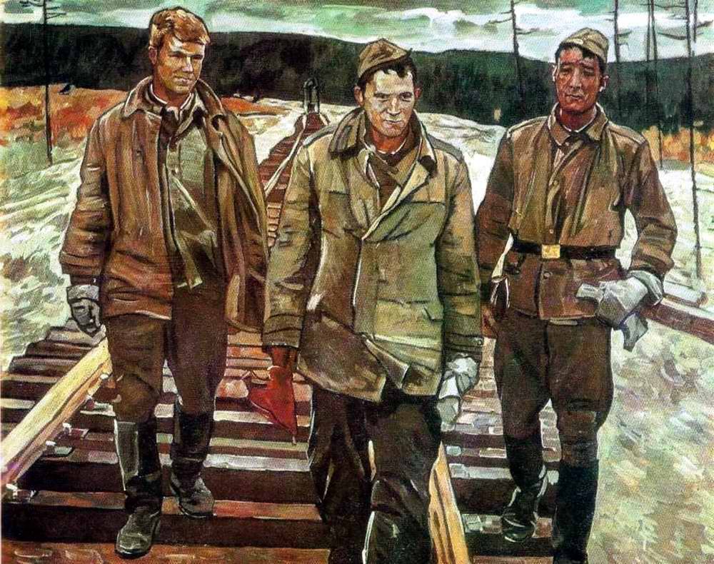 Картины советских и российских художников на армейскую тему армия, картины, художники