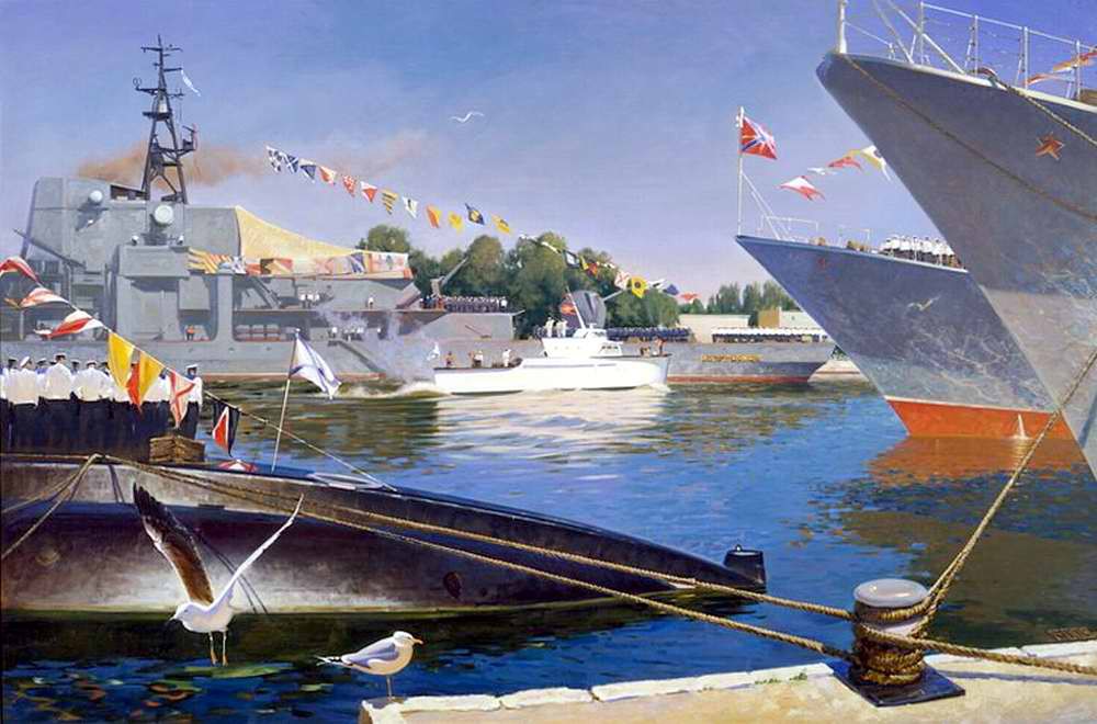 Картины советских и российских художников на армейскую тему армия, картины, художники