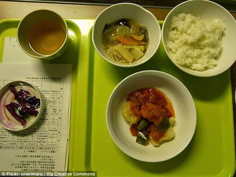 Токио, Япония больница, еда