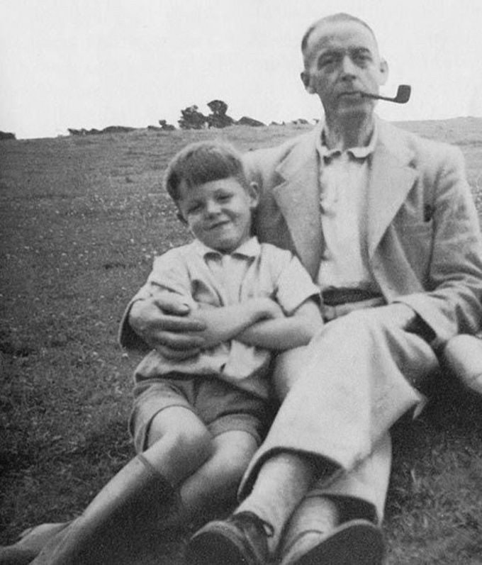 8-летний Пол Маккартни вместе со своим отцом, 1950 дети, известность, история, фото