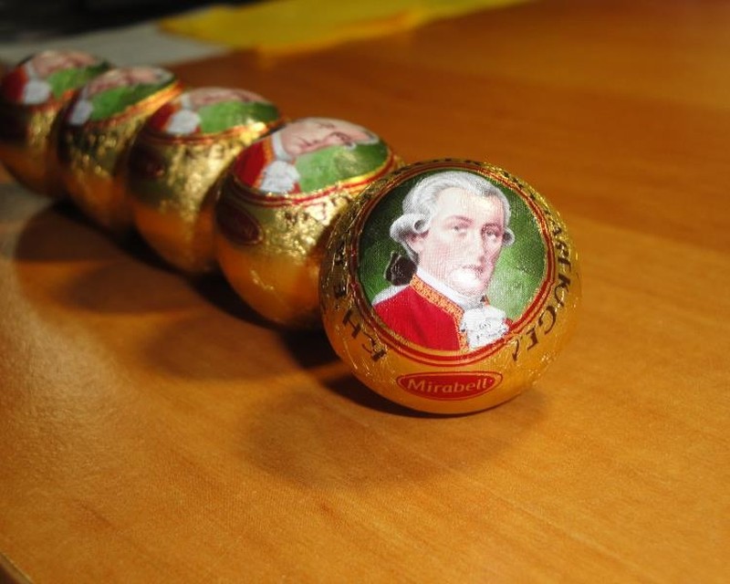 6. «Моцарткугель» из Австрии сувениры, туризм