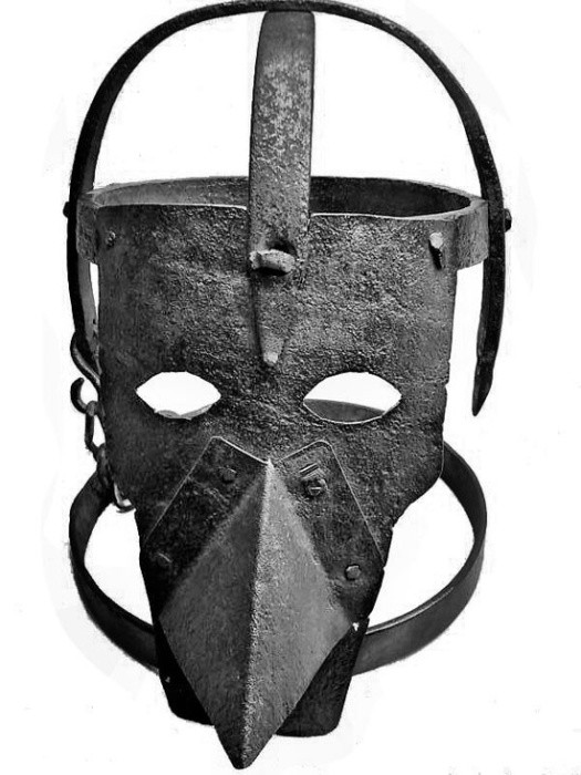 20 средневековых масок позора для дебоширов и сварливых жён интересно, маски, средневековье