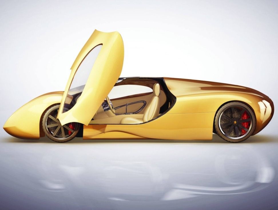 Прототип самого быстрого автомобиля Прототип самого быстрого автомобиля LM2, Streamliner, авто, гиперкар, концепт, прототип