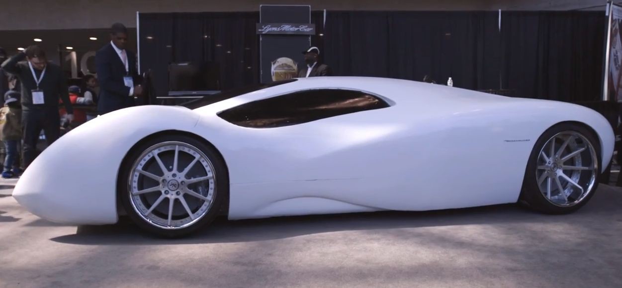 Прототип самого быстрого автомобиля Прототип самого быстрого автомобиля LM2, Streamliner, авто, гиперкар, концепт, прототип