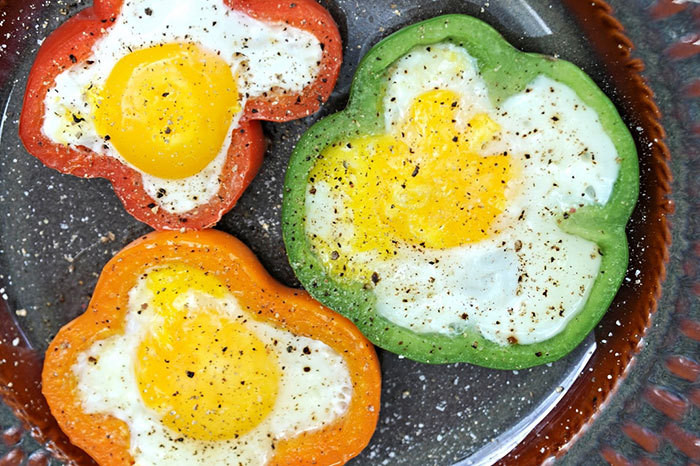 7 необычных и простых рецептов яичницы к завтраку еда, завтрак, яичница