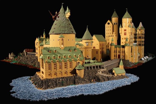 Замок из Лего, США архитектура, дом, здание
