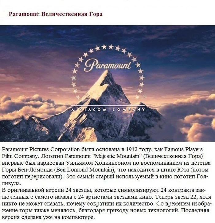 Кто придумал логотипы крупнейших кинокомпаний история, логотип, студии