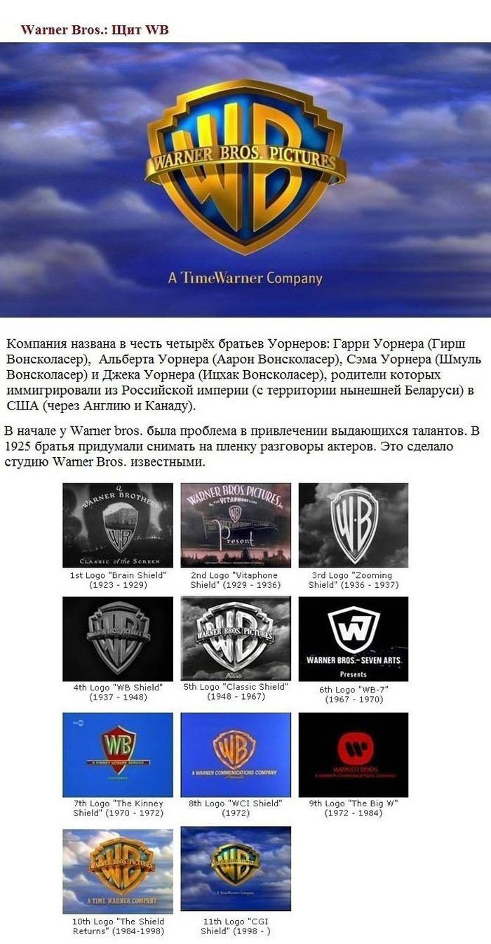 Кто придумал логотипы крупнейших кинокомпаний история, логотип, студии