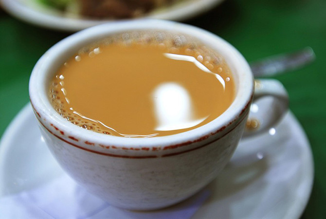 7. Гонконг еда, чай